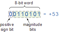 positive signed binary numbers