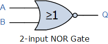 2-input NOR gate