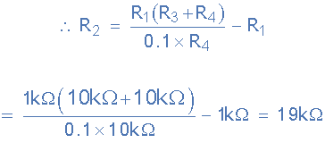r2 resistor value
