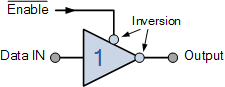 inverting tri-state circuit