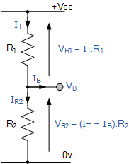 voltage divider network
