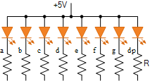 Multiples résistances de limitation de courant