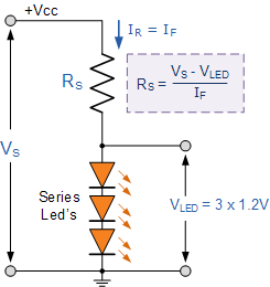 leds connected in series
