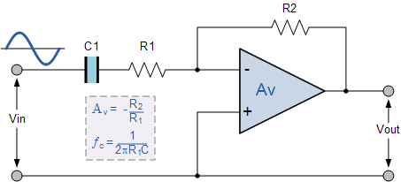 inverting amplifier circuit