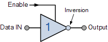 inverting tri-state buffer