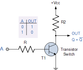 not gate circuit diagram