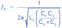 Parallelresonanzgleichung