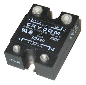 Infrared Remote-Controlled AC Load ON/OFF switch with SSR 