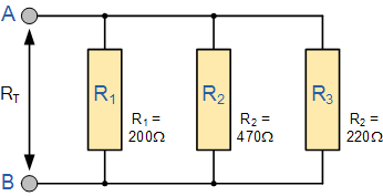 resistores num circuito paralelo