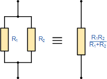 unequal resistors em paralelo