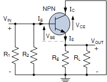 Common Collector Amplifier Basic Electronics Tutorials