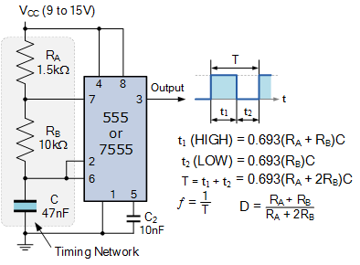 555 Circuits 2 - Voltage Multiplication
