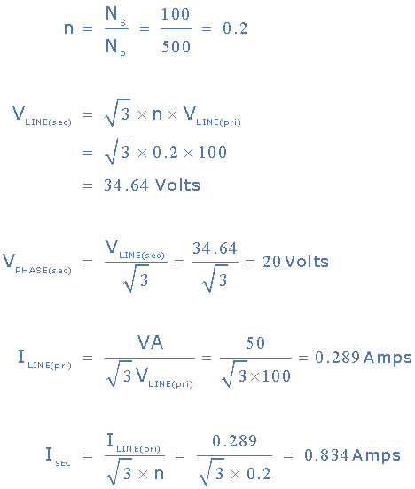 Three Phase Transformer Connections and Basics