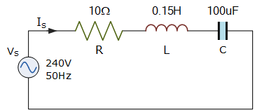 circuit série rlc