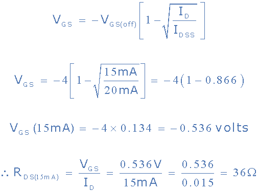 15mA source resistor